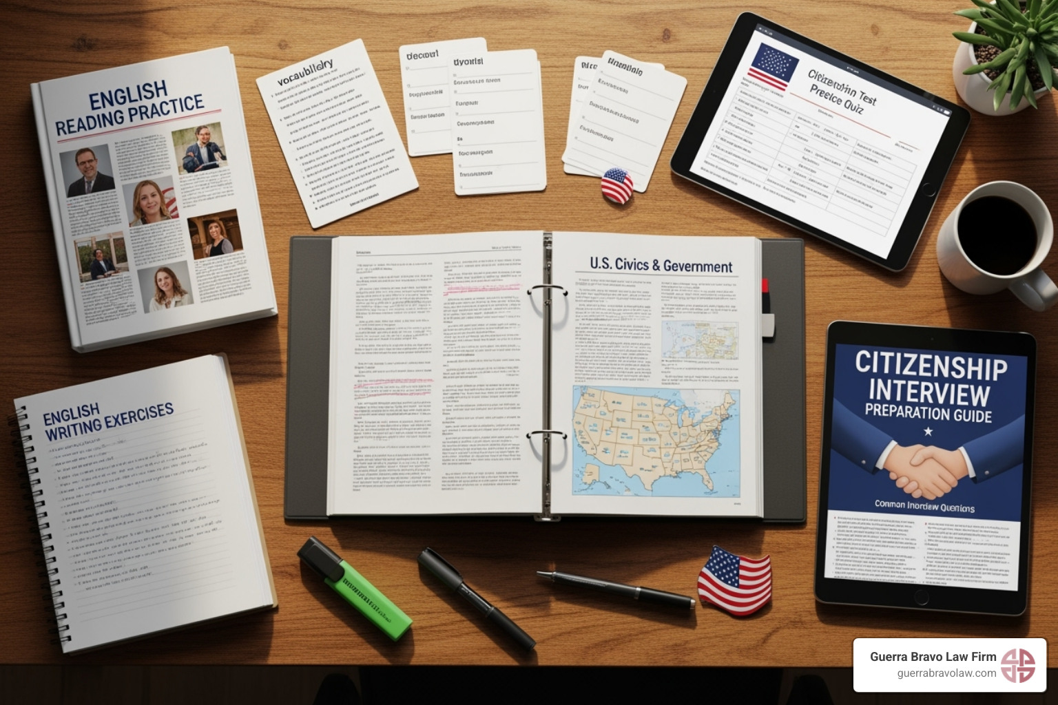 Study materials for U.S. citizenship test including civics questions, English reading and writing practice, and interview preparation guides - citizenship application assistance Study materials for U.S. citizenship test including civics questions, English reading and writing practice, and interview preparation guides - citizenship application assistance