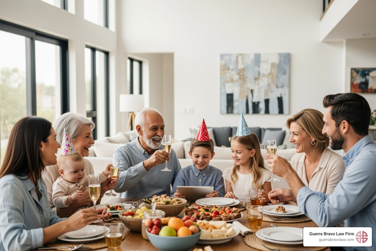 Family celebrating - parent pr sponsorship Family celebrating - parent pr sponsorship